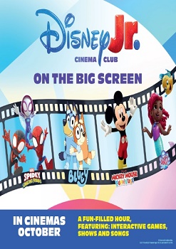 Poster for Disney Junior Cinema Club 2024